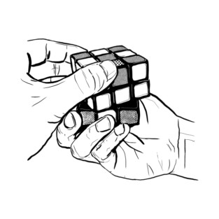 Twisting the bottom layer T-Shirt