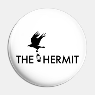 The Hermit Magazine Pin
