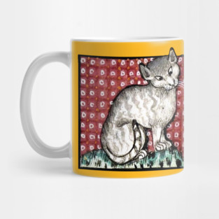 Medieval Cat Mug