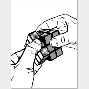 A Rubik's Cube Posters and Art