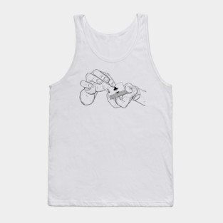 The Three of Clubs Tank Top