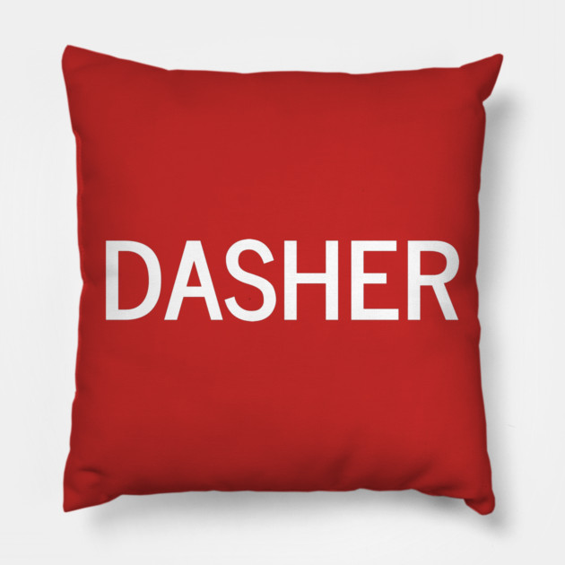 DASHER Pillow by Litehouse Tees