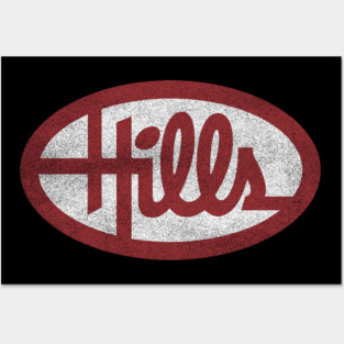 Hills Department Store Vintage Retro Distressed Posters and Art