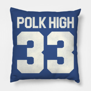Al Bundy Polk High Football Jersey (Front/Back Print) Pillow