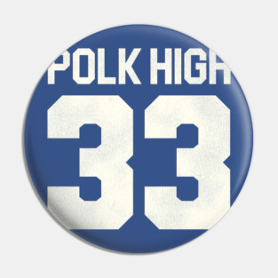 Al Bundy Polk High Football Jersey (Front/Back Print) Pin