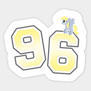 Number 96 Sticker