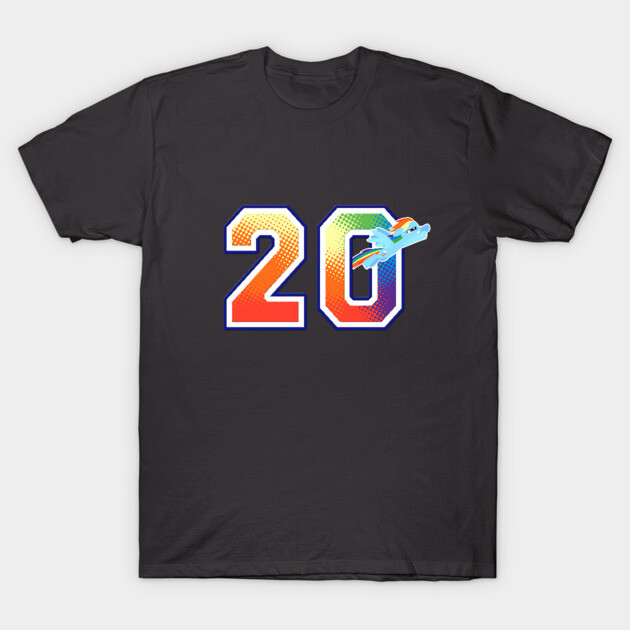 Number 20 T-Shirt by KPShadowsquirrel