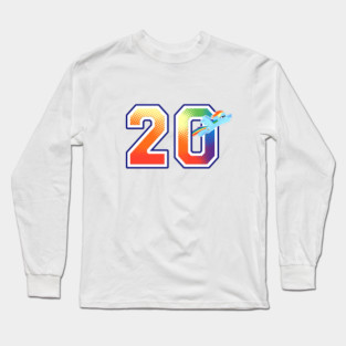 Number 20 Long Sleeve T-Shirt