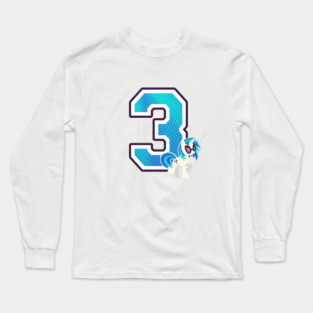 Number 3 Long Sleeve T-Shirt