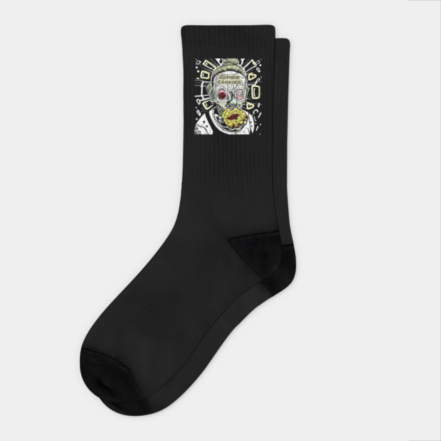 Zombie Cookies Socks by animegirlnft
