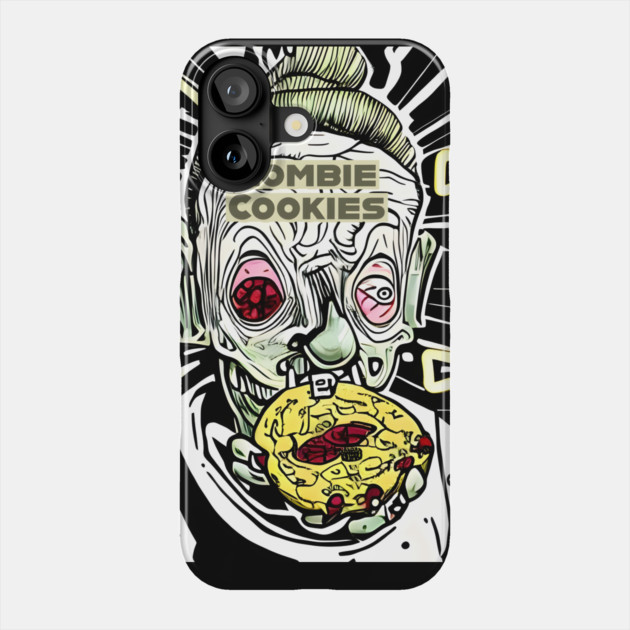 Zombie Cookies Phone Case by animegirlnft