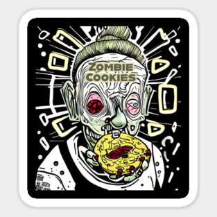 Zombie Cookies Sticker