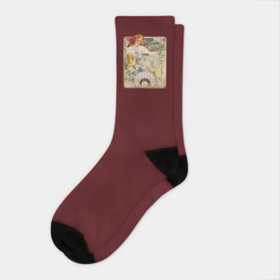 Biscuits Lefèvre-Utile Calendar Socks