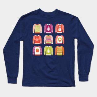 Ugly Christmas Sweaters Long Sleeve T-Shirt