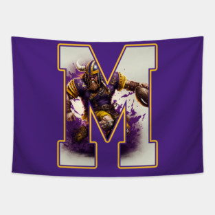 Minnesota Football Mascot Tapestry