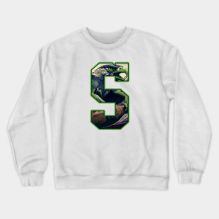 Seattle Football Mascot Crewneck Sweatshirt