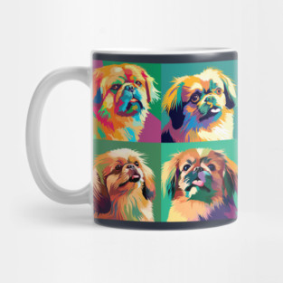 Tibetan Spaniel Pop Art - Dog Lover Gifts Mug