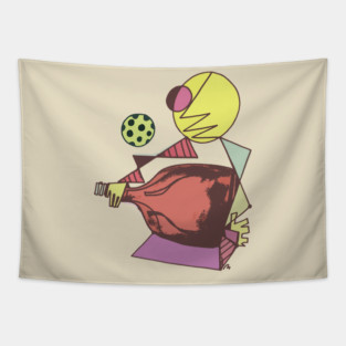 The Pickleball Player by Pollux Tapestry