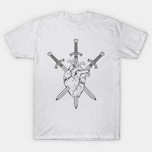 Three of Swords T-Shirt