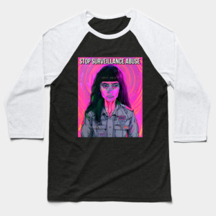 Anti Surveillance Baseball T-Shirt