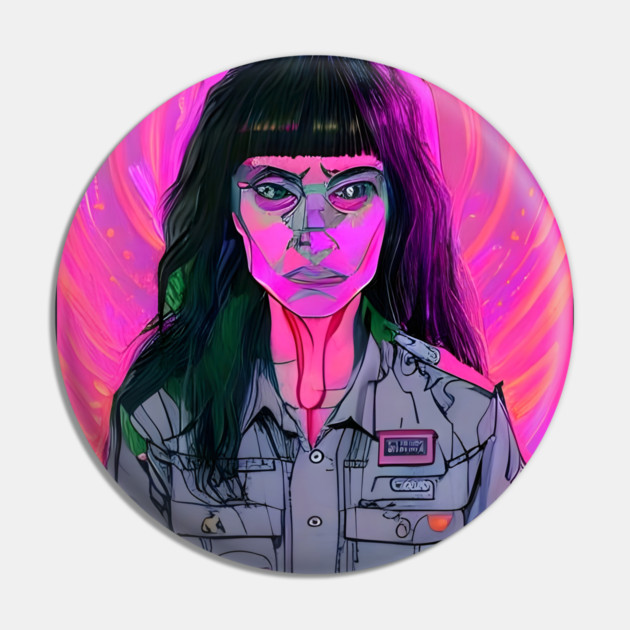 Anti Surveillance Pin by animegirlnft