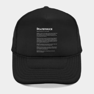 Magic the Gathering - Keyword Deathtouch Rules Text Hat