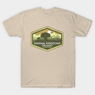 Animal Kingdom Orlando Retro Vintage Distressed Florida Design T-Shirt