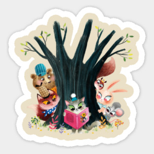 Read a Book! Sticker