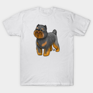 Dog - Brussell's Griffon - Black and Tan T-Shirt