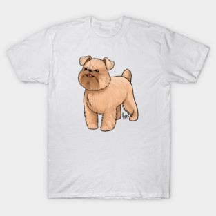 Dog - Brussell's Griffon - Natural Tan T-Shirt