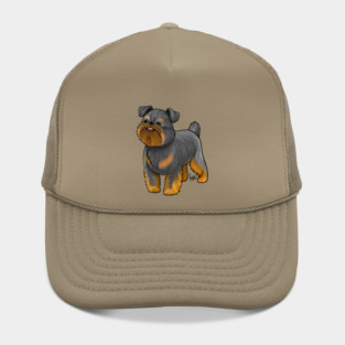 Dog - Brussell's Griffon - Natural Black and Tan Hat