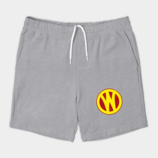 O&W Railroad NYO&W Railway Yellow & Red Logo V.2 Distressed Shorts