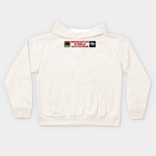 Remington Steele Watching - Team Laura Kids Hoodie