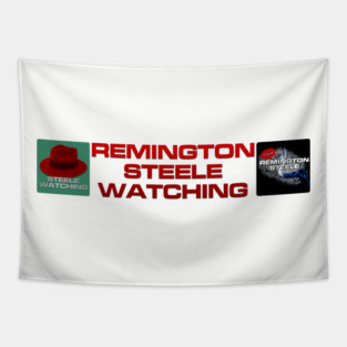 Remington Steele Watching - Team Laura Tapestry