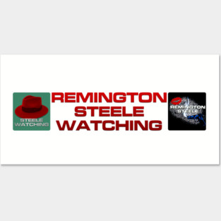 Remington Steele Watching - Team Laura Posters and Art