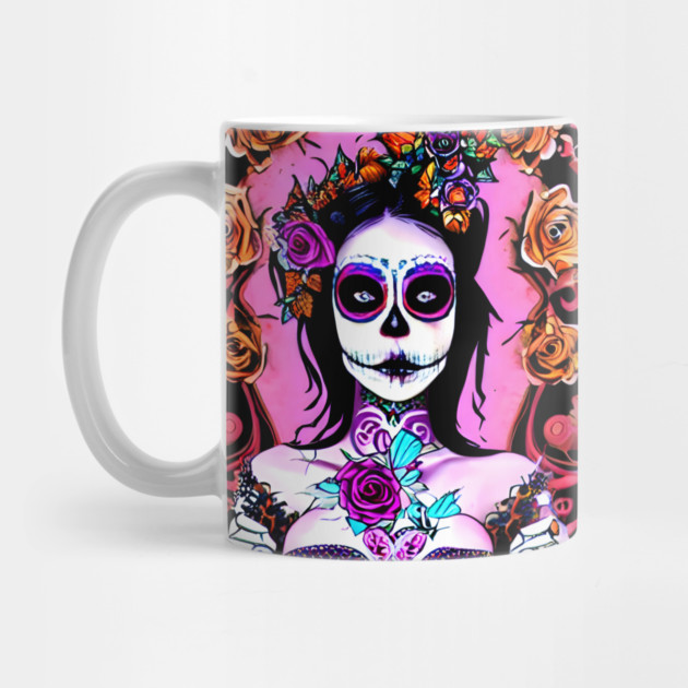 Day of The Dead Art by animegirlnft