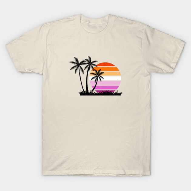 Lesbian Sunset Pride - Best Seller! T-Shirt by DADDY DD