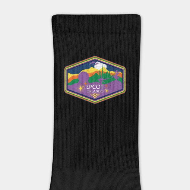 Epcot Orlando Grunge Vintage Retro Theme Park Design by Joaddo