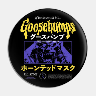 Goosebumps - Haunted Mask Pin