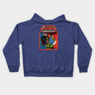 Video Games Rot Your Brains Kids Hoodie