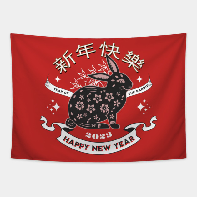 Year Of The Rabbit Tapestry by REG