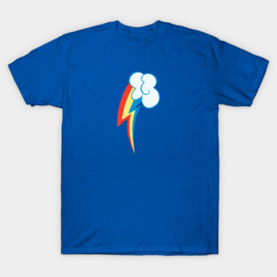 My little Pony - Rainbow Dash Cutie Mark V3 T-Shirt