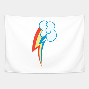 My little Pony - Rainbow Dash Cutie Mark V3 Tapestry