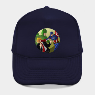 Cap Punching Trump Hat
