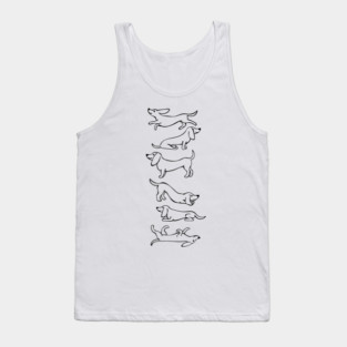 Dachshund Tank Top