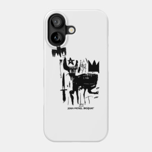 Basquat Drawing Phone Case