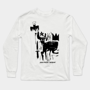 Basquat Drawing Long Sleeve T-Shirt