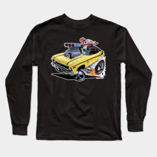 SUPER Nova yellow 1970 Nova SS Long Sleeve T-Shirt