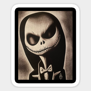 Jack Formally Casual Skellington Magnet