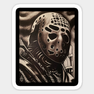 Jason Voorhees Camp Counselor Magnet